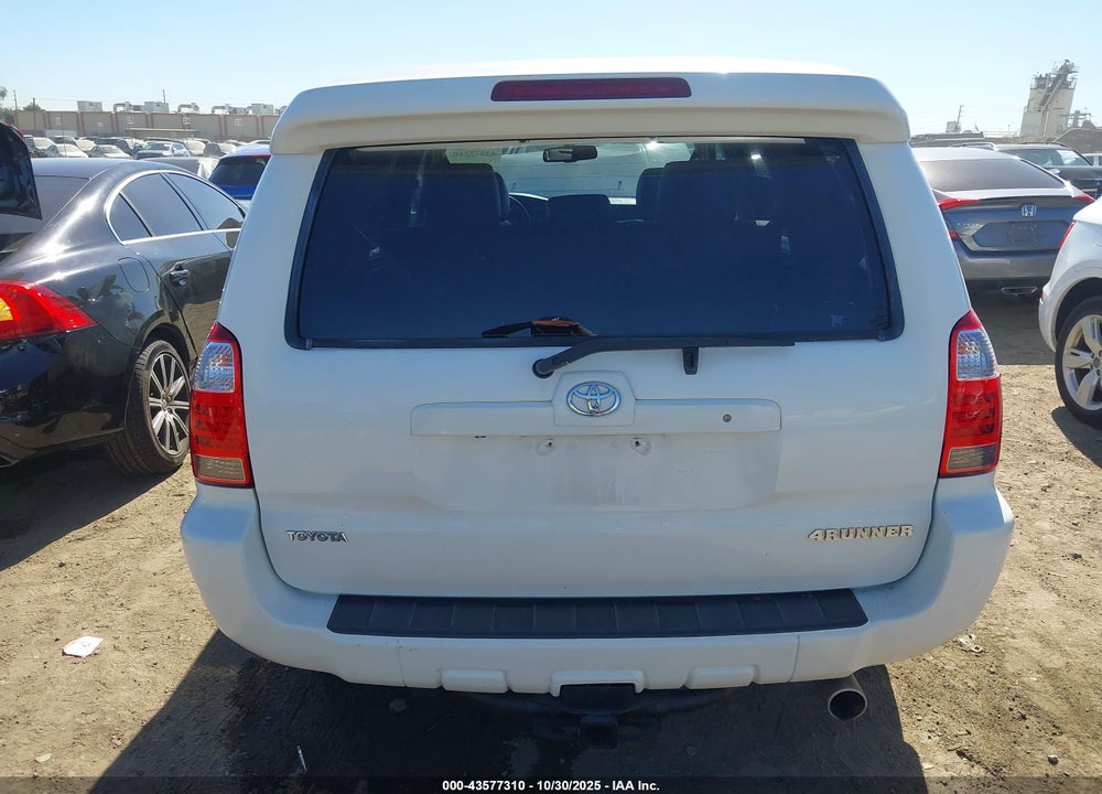 2007 TOYOTA 4RUNNER LIMITED V8 VIN: JTEBT17RX70065485