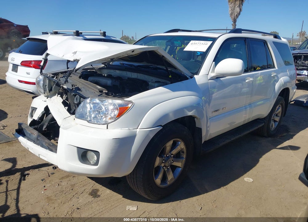 2007 TOYOTA 4RUNNER LIMITED V8 VIN: JTEBT17RX70065485