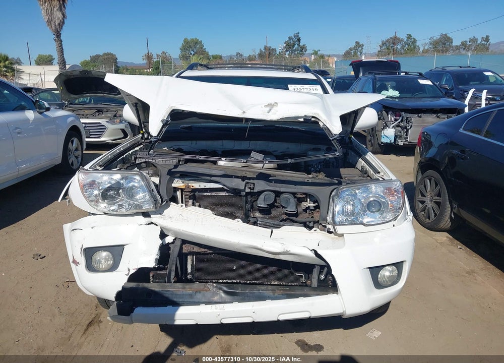 2007 TOYOTA 4RUNNER LIMITED V8 VIN: JTEBT17RX70065485