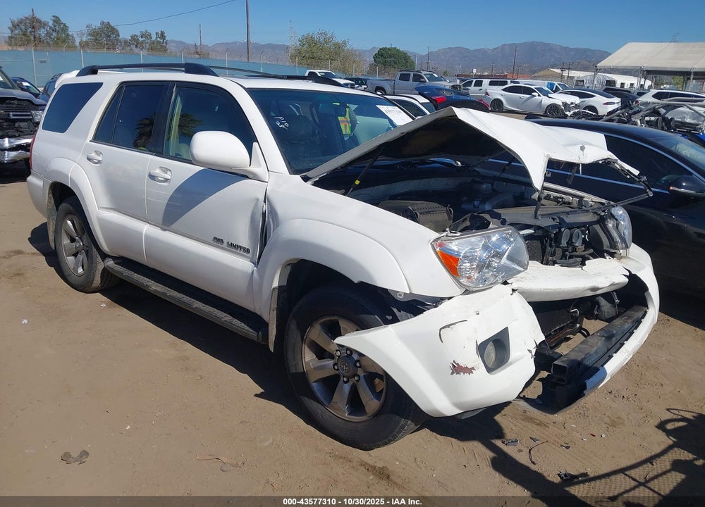 2007 TOYOTA 4RUNNER LIMITED V8 VIN: JTEBT17RX70065485