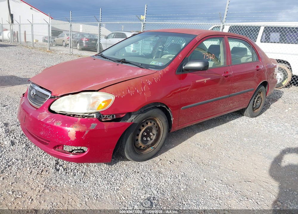 2005 TOYOTA COROLLA CE VIN: JTDBR32E052061661