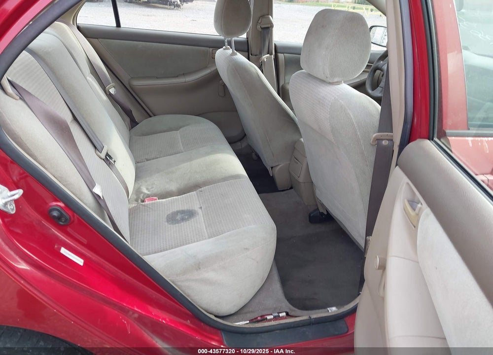 2005 TOYOTA COROLLA CE VIN: JTDBR32E052061661