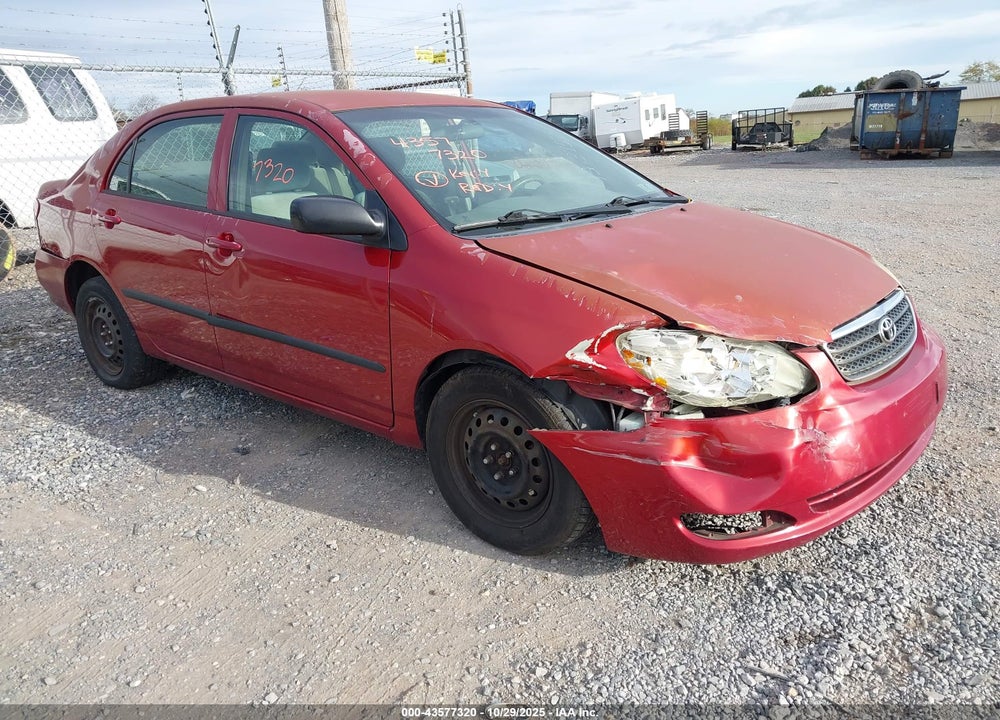 2005 TOYOTA COROLLA CE VIN: JTDBR32E052061661