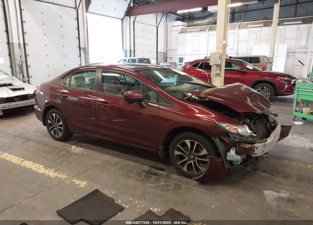 2014 HONDA CIVIC EX VIN: 19XFB2F84EE230717