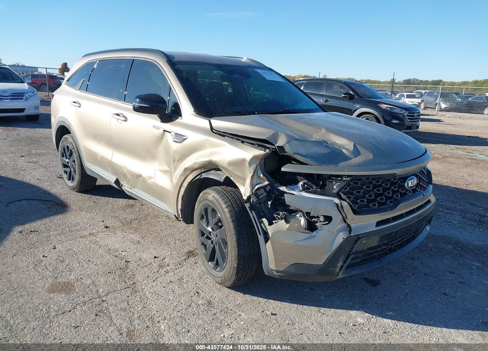 2021 KIA SORENTO S VIN: 5XYRLDLC6MG059663
