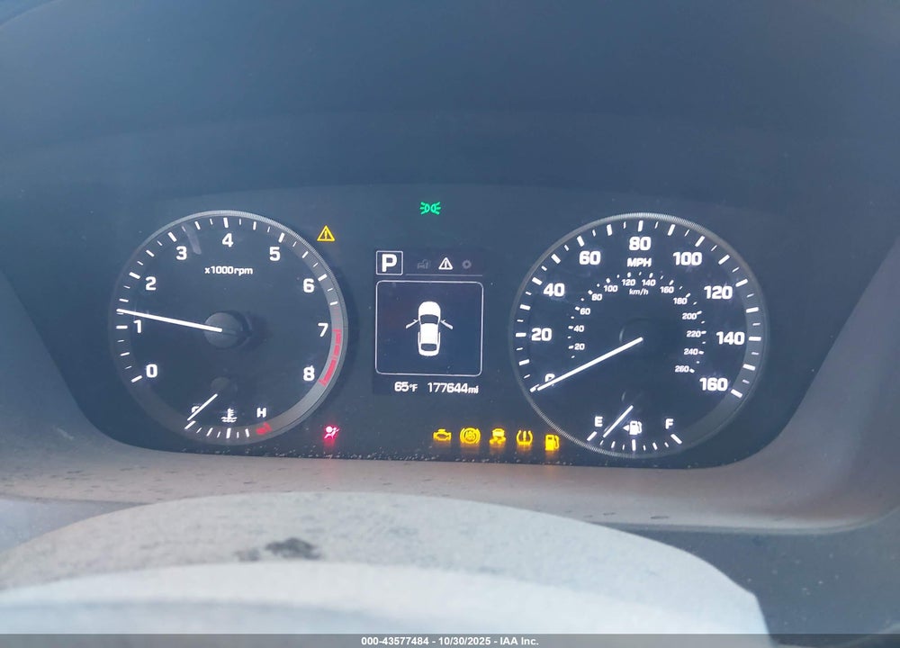 2015 HYUNDAI SONATA SE VIN: 5NPE24AF4FH044766