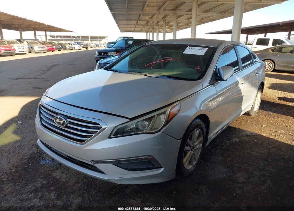 2015 HYUNDAI SONATA SE VIN: 5NPE24AF4FH044766