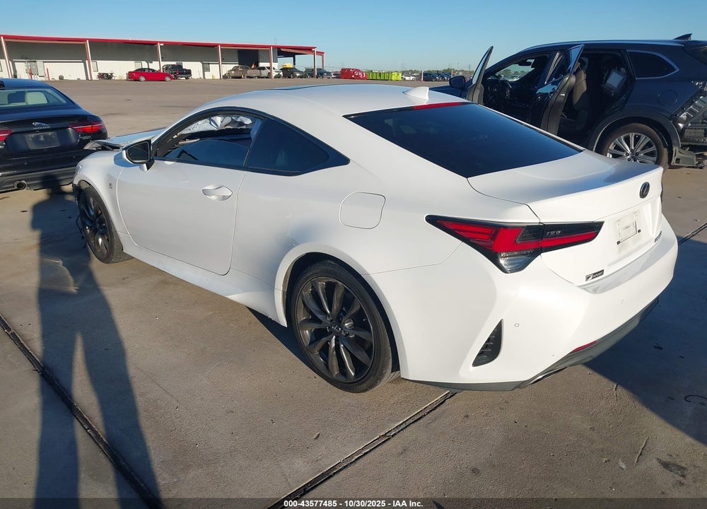 2019 LEXUS RC 300 F-SPORT VIN: JTHHA5BCXK5009720