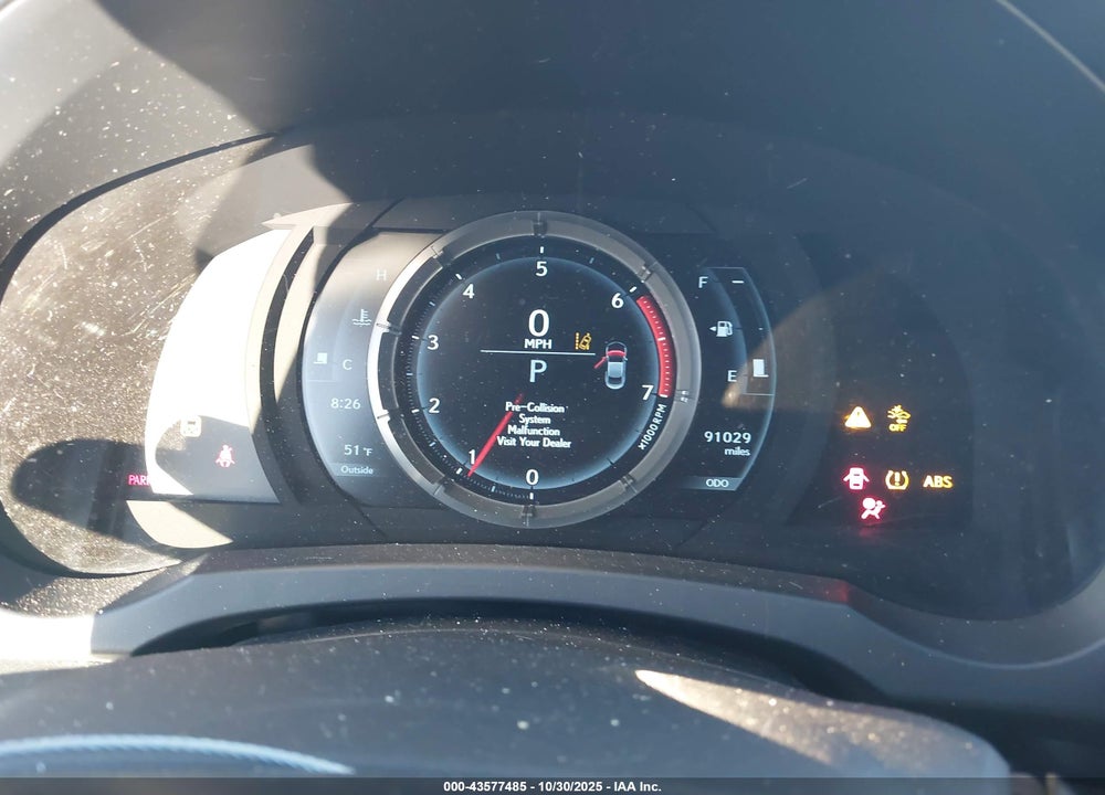 2019 LEXUS RC 300 F-SPORT VIN: JTHHA5BCXK5009720