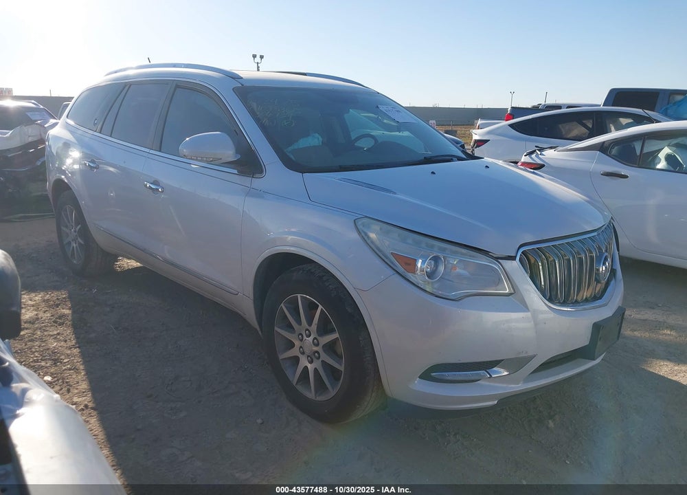 2016 BUICK ENCLAVE LEATHER VIN: 5GAKRBKD6GJ306734