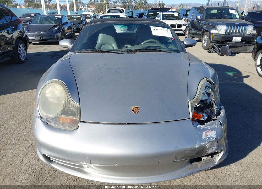 2003 PORSCHE BOXSTER VIN: WP0CA29863U621657