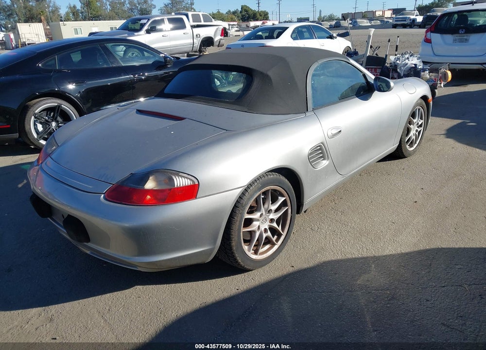 2003 PORSCHE BOXSTER VIN: WP0CA29863U621657