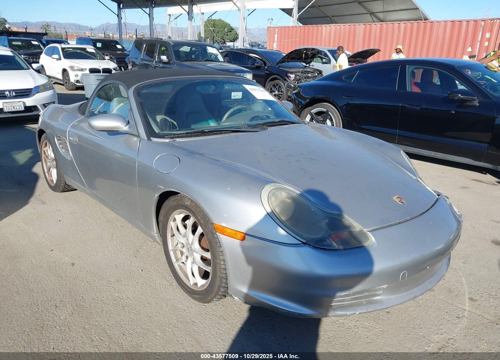 2003 PORSCHE BOXSTER VIN: WP0CA29863U621657