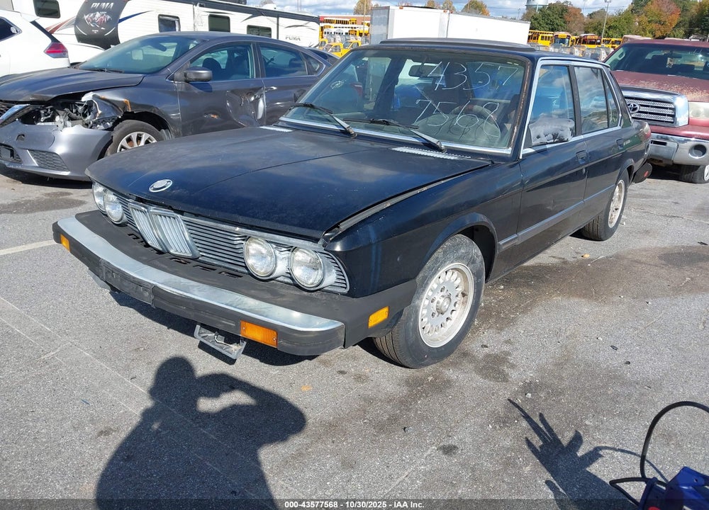 1986 BMW 528 E AUTOMATIC VIN: WBADK8308G9658089