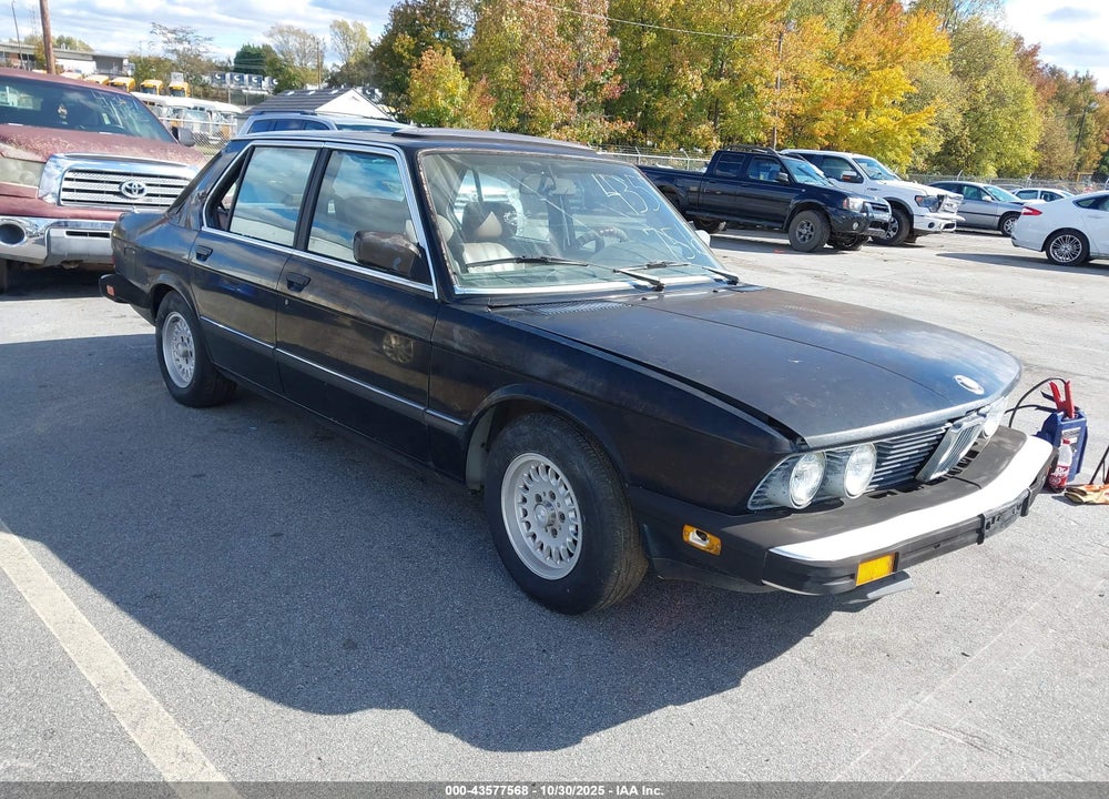 1986 BMW 528 E AUTOMATIC VIN: WBADK8308G9658089