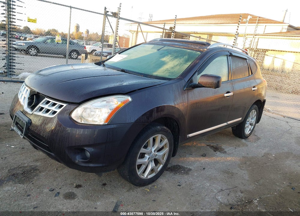 2013 NISSAN ROGUE SV W/SL PKG VIN: JN8AS5MV6DW109538