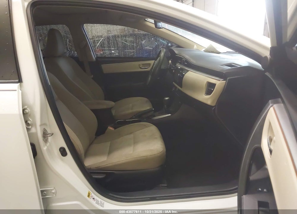 2014 TOYOTA COROLLA LE PLUS VIN: 2T1BURHE1EC213599