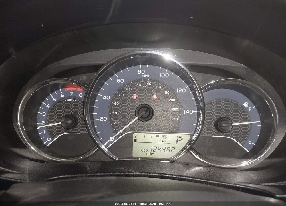 2014 TOYOTA COROLLA LE PLUS VIN: 2T1BURHE1EC213599