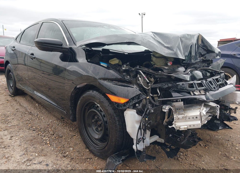 2020 HONDA CIVIC LX VIN: 19XFC2F65LE022791