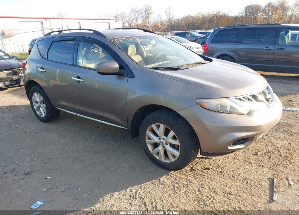 2014 NISSAN MURANO SV VIN: JN8AZ1MWXEW507785