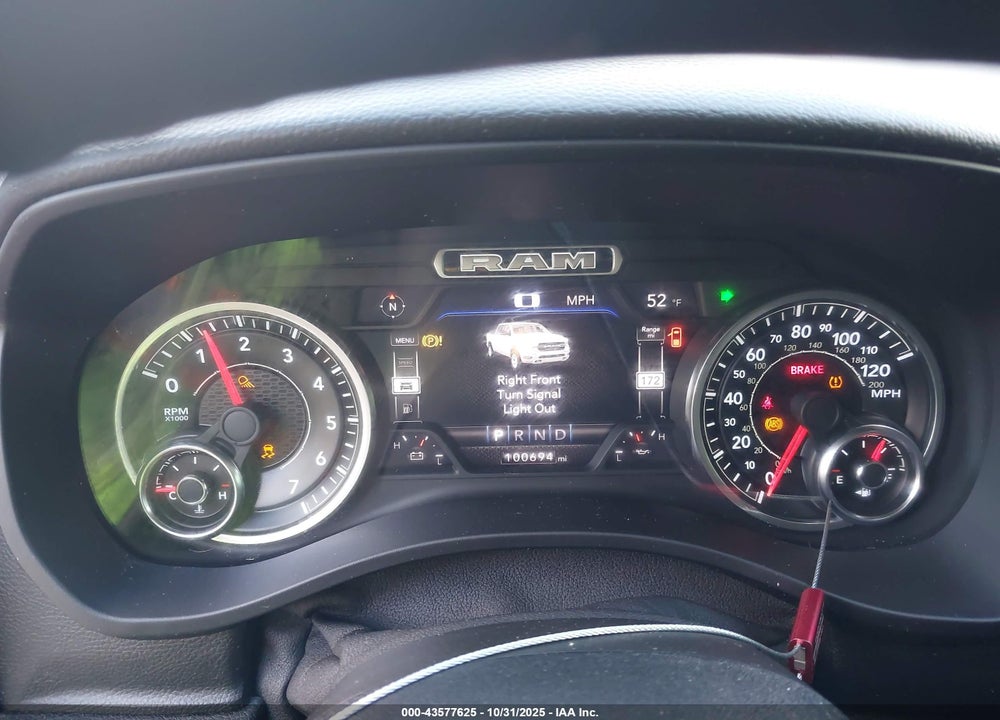 2020 RAM 1500 VIN: 1C6SRFFT1LN166805