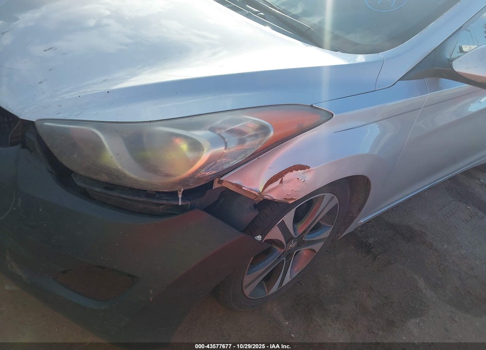 2012 HYUNDAI ELANTRA VIN: KMHDH4AE3CU417309