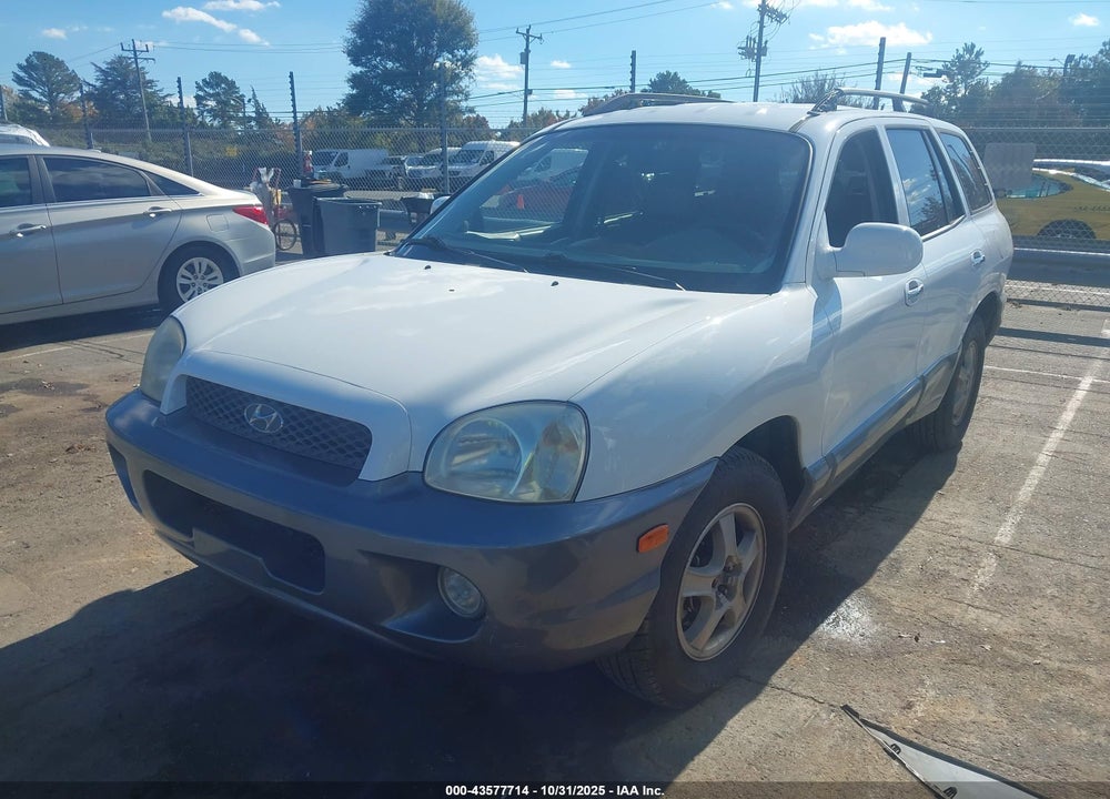 2003 HYUNDAI SANTA FE GLS/LX VIN: KM8SC13E83U511817