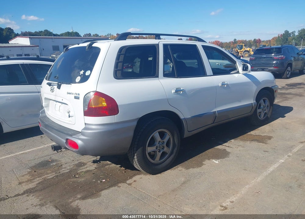 2003 HYUNDAI SANTA FE GLS/LX VIN: KM8SC13E83U511817