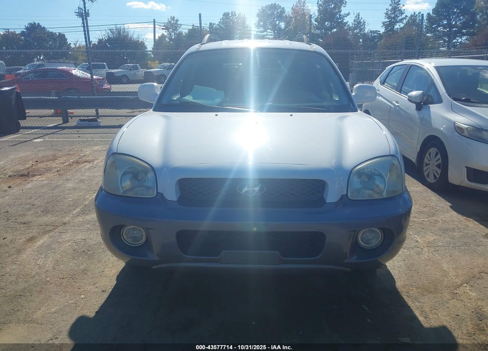 2003 HYUNDAI SANTA FE GLS/LX VIN: KM8SC13E83U511817