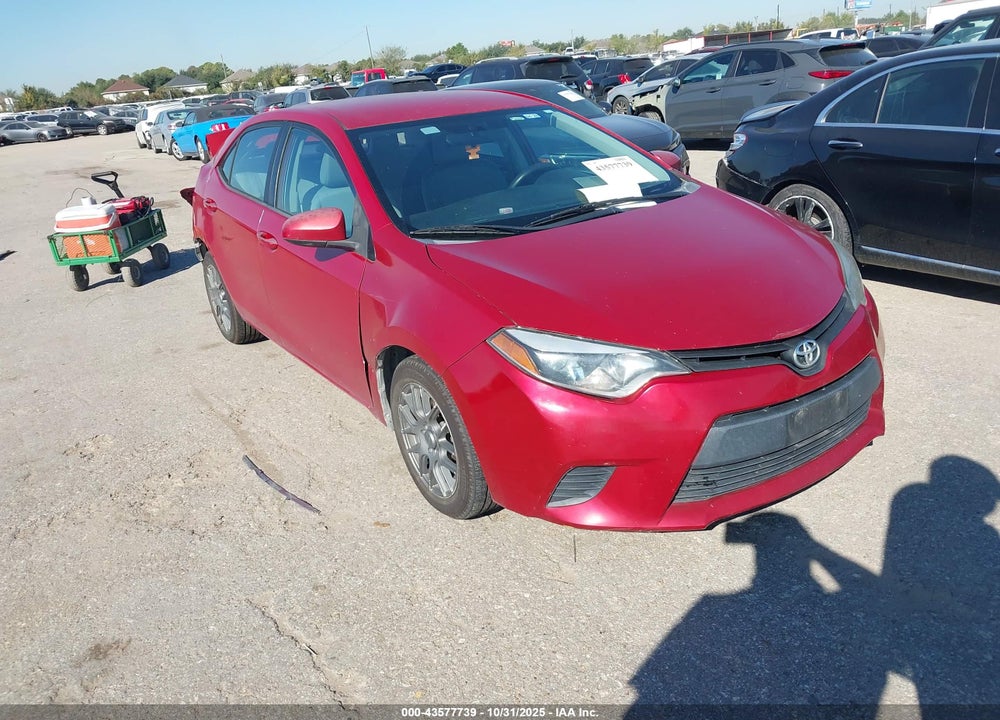 2014 TOYOTA COROLLA LE VIN: 5YFBURHE4EP103162