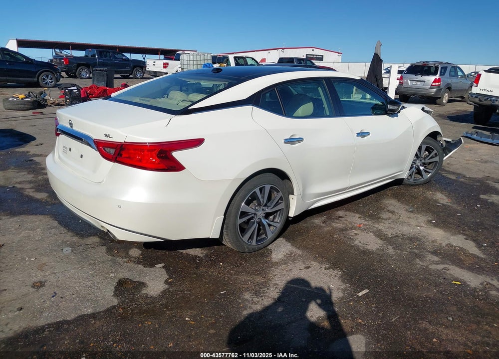 2017 NISSAN MAXIMA 3.5 SL VIN: 1N4AA6AP1HC386380