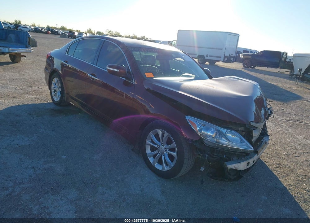 2013 HYUNDAI GENESIS 3.8 VIN: KMHGC4DDXDU221545