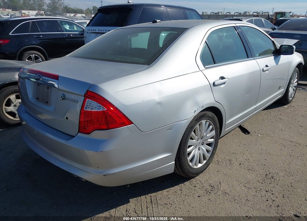 2010 FORD FUSION HYBRID VIN: 3FADP0L39AR316782