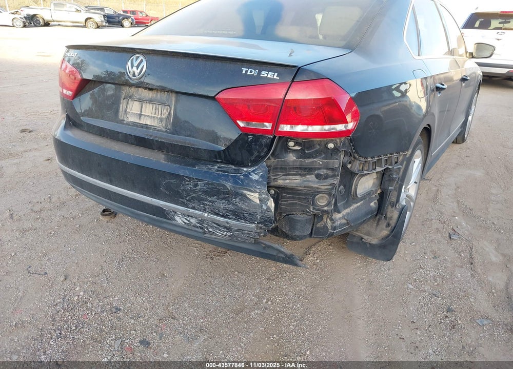 2014 VOLKSWAGEN PASSAT 2.0L TDI SEL PREMIUM VIN: 1VWCN7A33EC091283