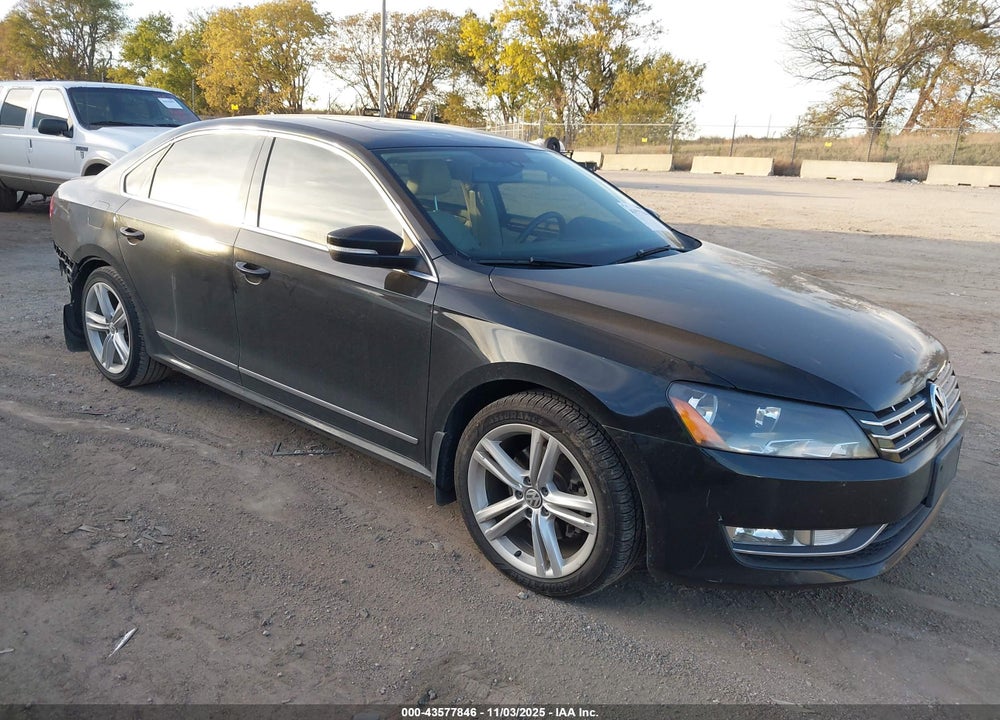 2014 VOLKSWAGEN PASSAT 2.0L TDI SEL PREMIUM VIN: 1VWCN7A33EC091283