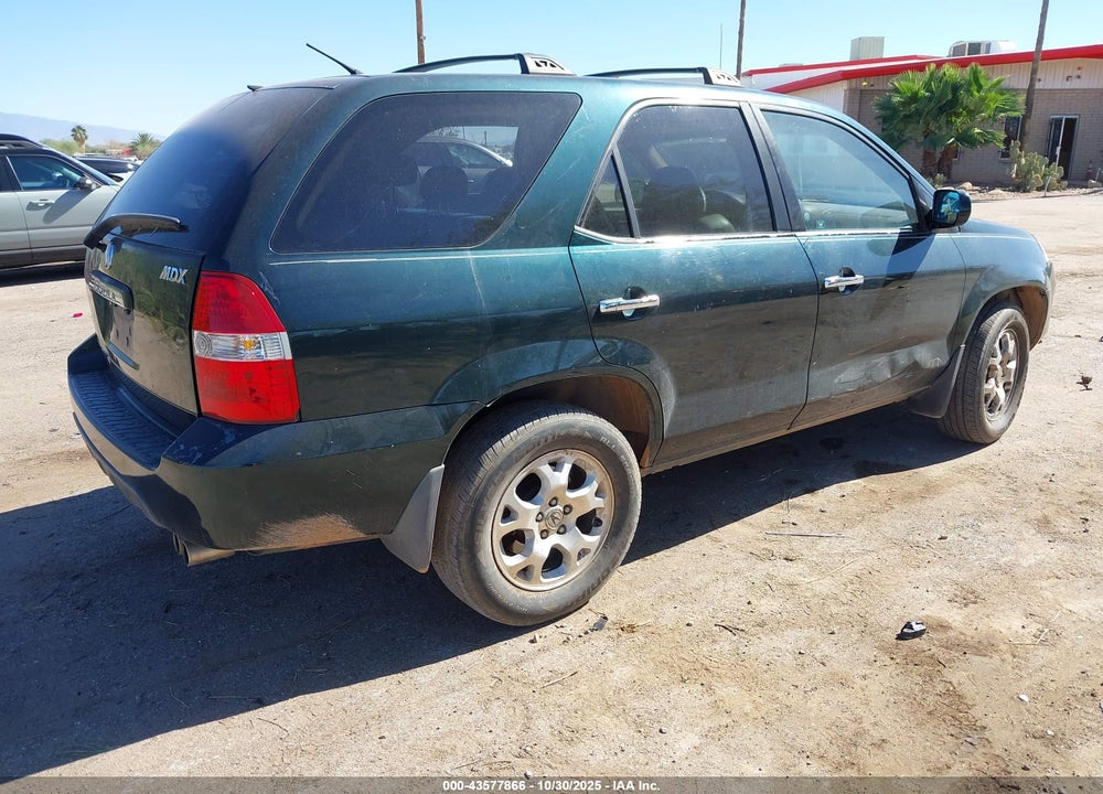 2001 ACURA MDX VIN: 2HNYD18631H539872