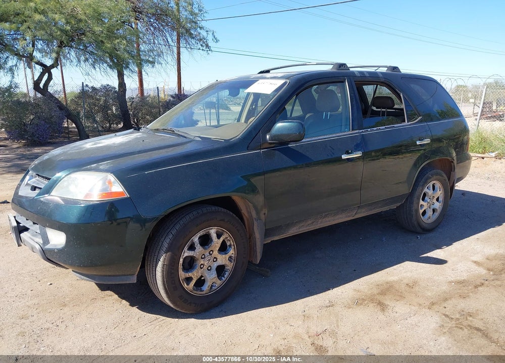 2001 ACURA MDX VIN: 2HNYD18631H539872