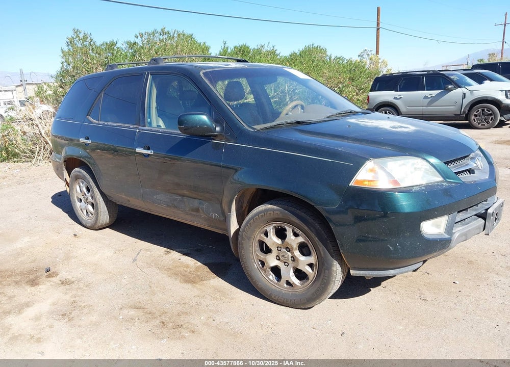 2001 ACURA MDX VIN: 2HNYD18631H539872