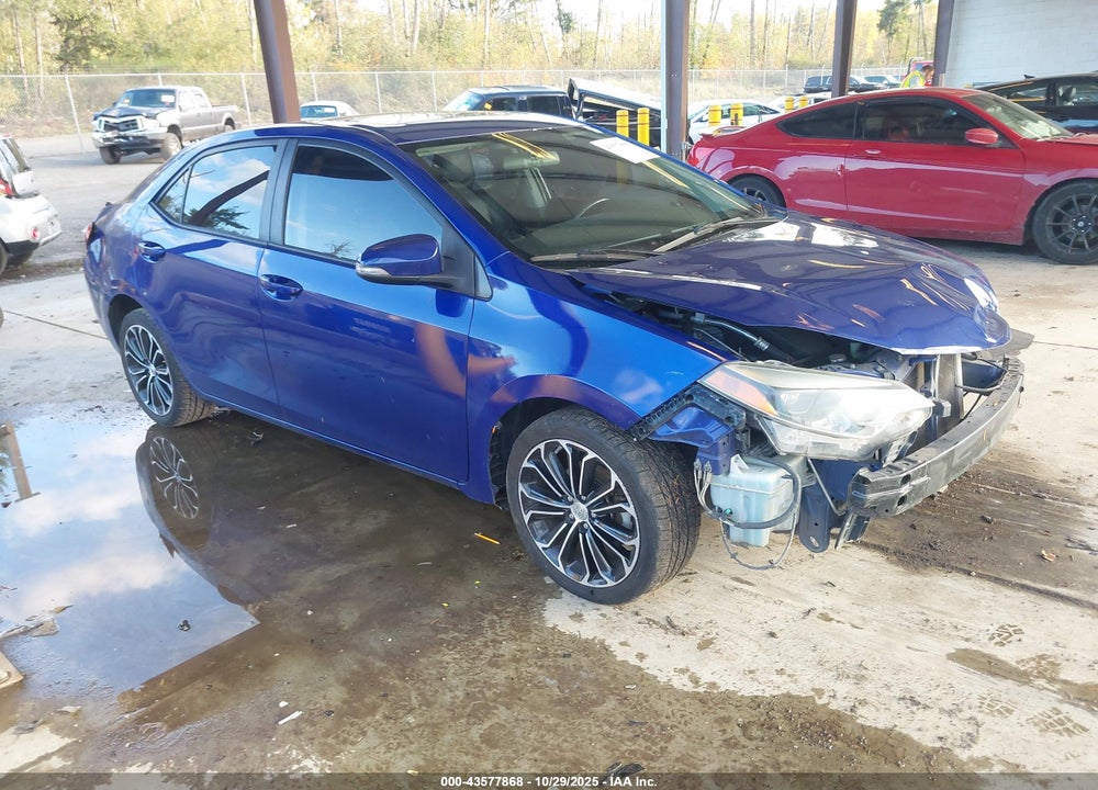 2016 TOYOTA COROLLA S PLUS VIN: 2T1BURHE3GC670689