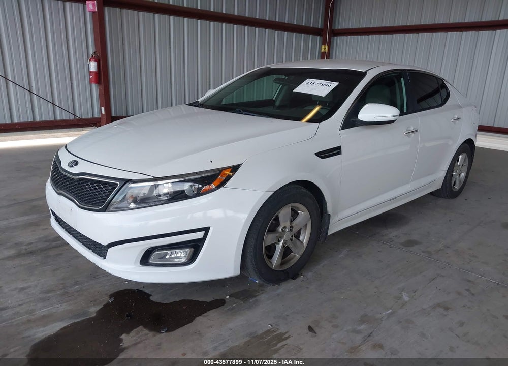 2015 KIA OPTIMA VIN: KNAGM4A72F5664654