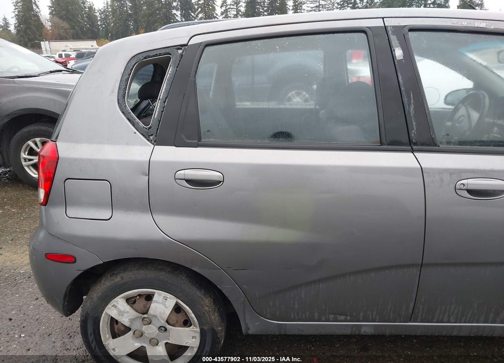 2007 CHEVROLET AVEO 5 SPECIAL VALUE VIN: KL1TD66607B771077