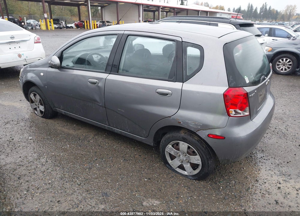 2007 CHEVROLET AVEO 5 SPECIAL VALUE VIN: KL1TD66607B771077