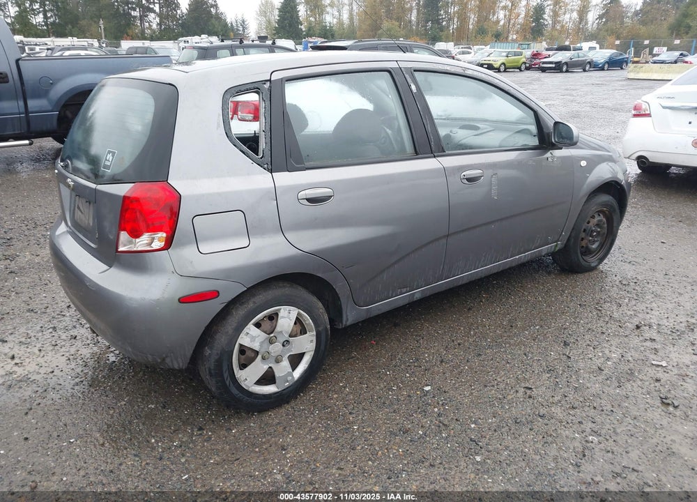 2007 CHEVROLET AVEO 5 SPECIAL VALUE VIN: KL1TD66607B771077