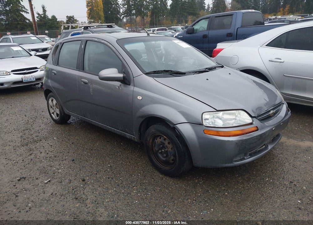 2007 CHEVROLET AVEO 5 SPECIAL VALUE VIN: KL1TD66607B771077