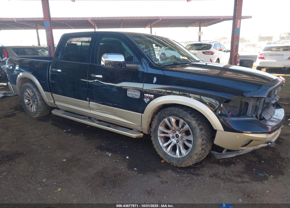 2014 RAM 1500 LONGHORN VIN: 1C6RR7PT6ES105781