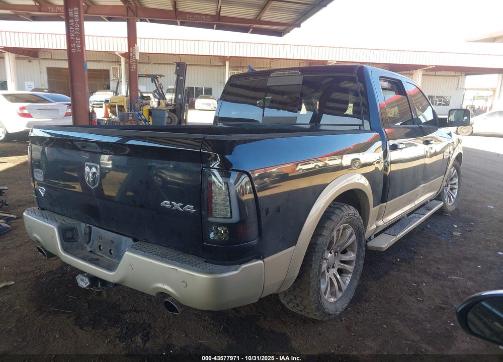 2014 RAM 1500 LONGHORN VIN: 1C6RR7PT6ES105781