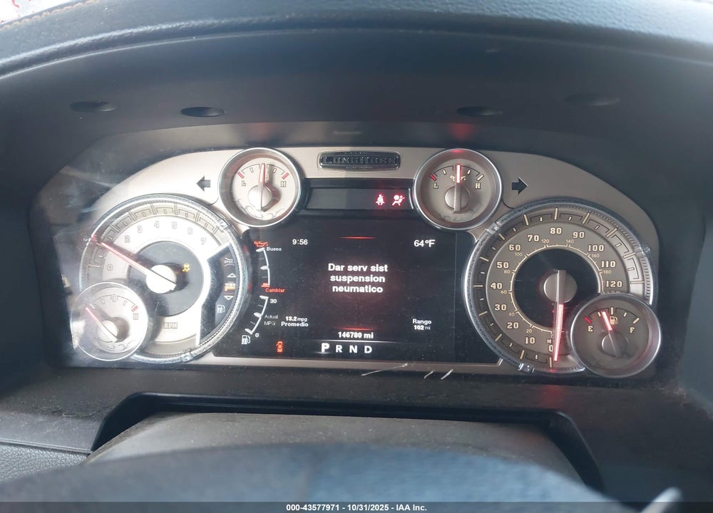 2014 RAM 1500 LONGHORN VIN: 1C6RR7PT6ES105781