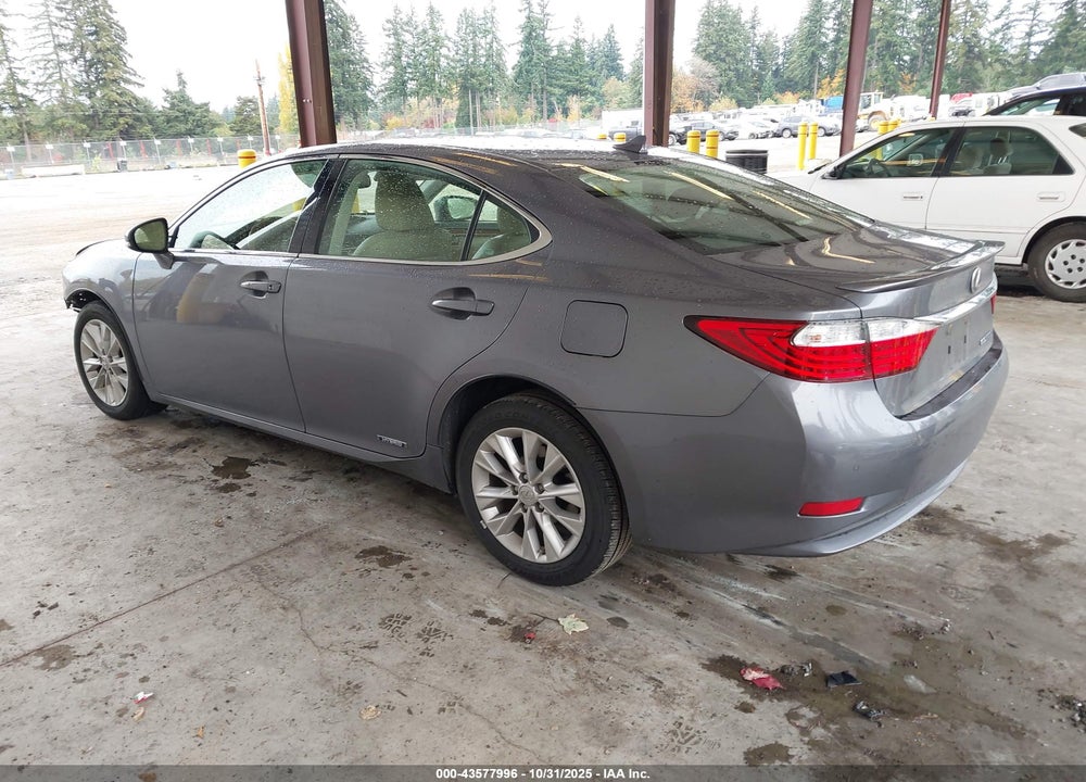 2013 LEXUS ES 300H VIN: JTHBW1GG0D2022878