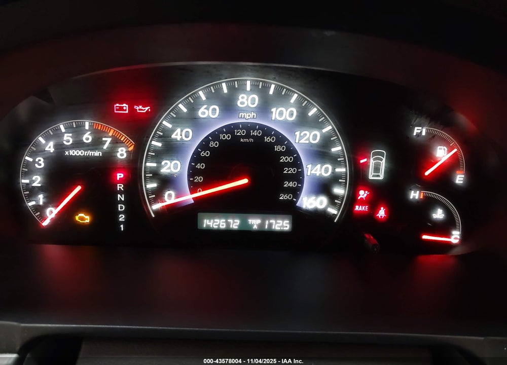 2008 HONDA ODYSSEY EX-L VIN: 5FNRL38788B060672