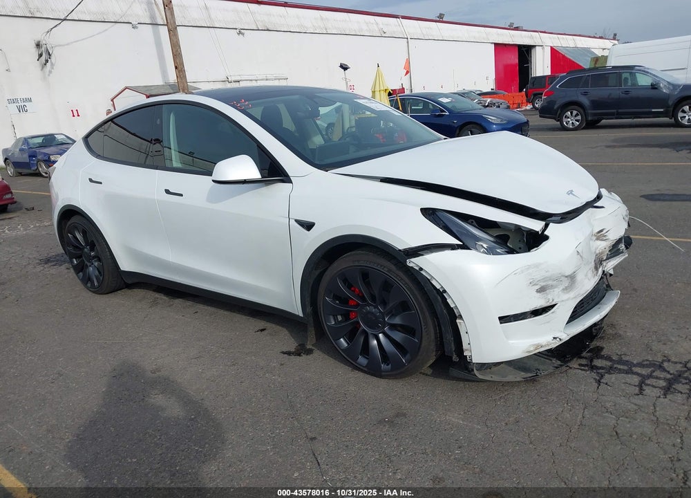 2023 TESLA MODEL Y PERFORMANCE DUAL MOTOR ALL-WHEEL DRIVE VIN: 7SAYGDEF5PF947410